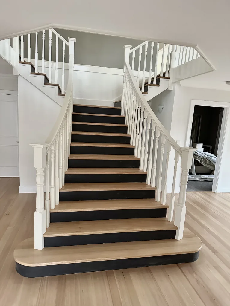 The staircase after NWF restoration
